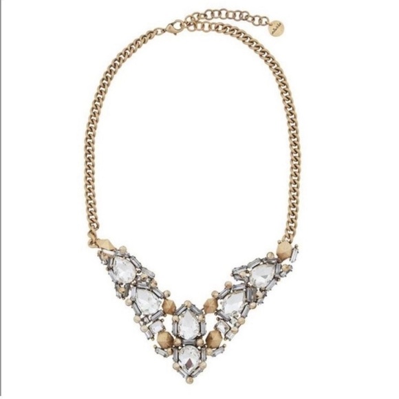 Stella & Dot Zora Crystal Statement Necklace - Picture 1 of 3